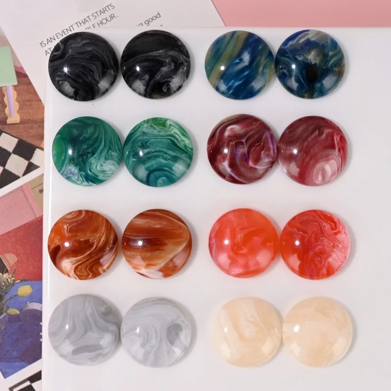 Korean Geometric Round Resin Clip On Earrings For Women Non-Piercing Red Green Multi-Color Fashion Ear Cuffs Jewelry
Korean Geometric Round Resin Clip On Earrings For Women Non-Piercing Red Green Multi-Color Fashion Ear Cuffs Jewelry