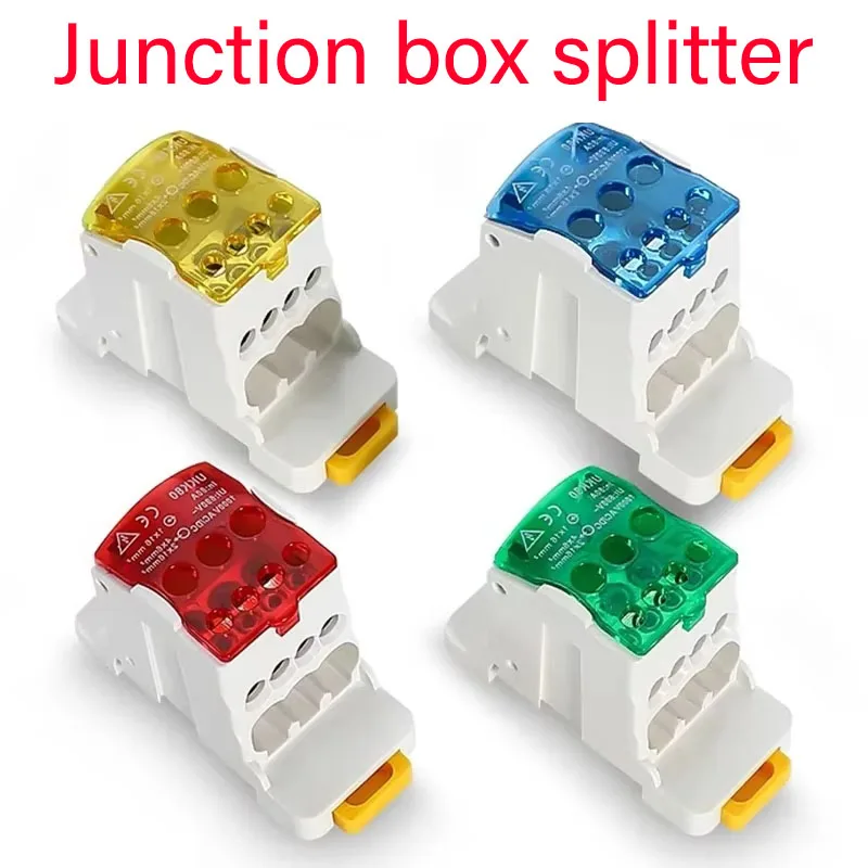 Distribution Box One In Several Out Power Wire Electrical Connector Junction Din Rail Terminal Block UKK 80A/125A/160A/250A/400A
Distribution Box One In Several Out Power Wire Electrical Connector Junction Din Rail Terminal Block UKK 80A/125A/160A/250A/400A