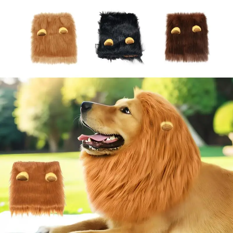 Funny Pet Hat Lion Mane Hair Washable lion Wig Hair Dog Cat Cosplay Dress Up Outfit Party Decor Halloween Christmas Pet Supplies
Funny Pet Hat Lion Mane Hair Washable lion Wig Hair Dog Cat Cosplay Dress Up Outfit Party Decor Halloween Christmas Pet Supplies