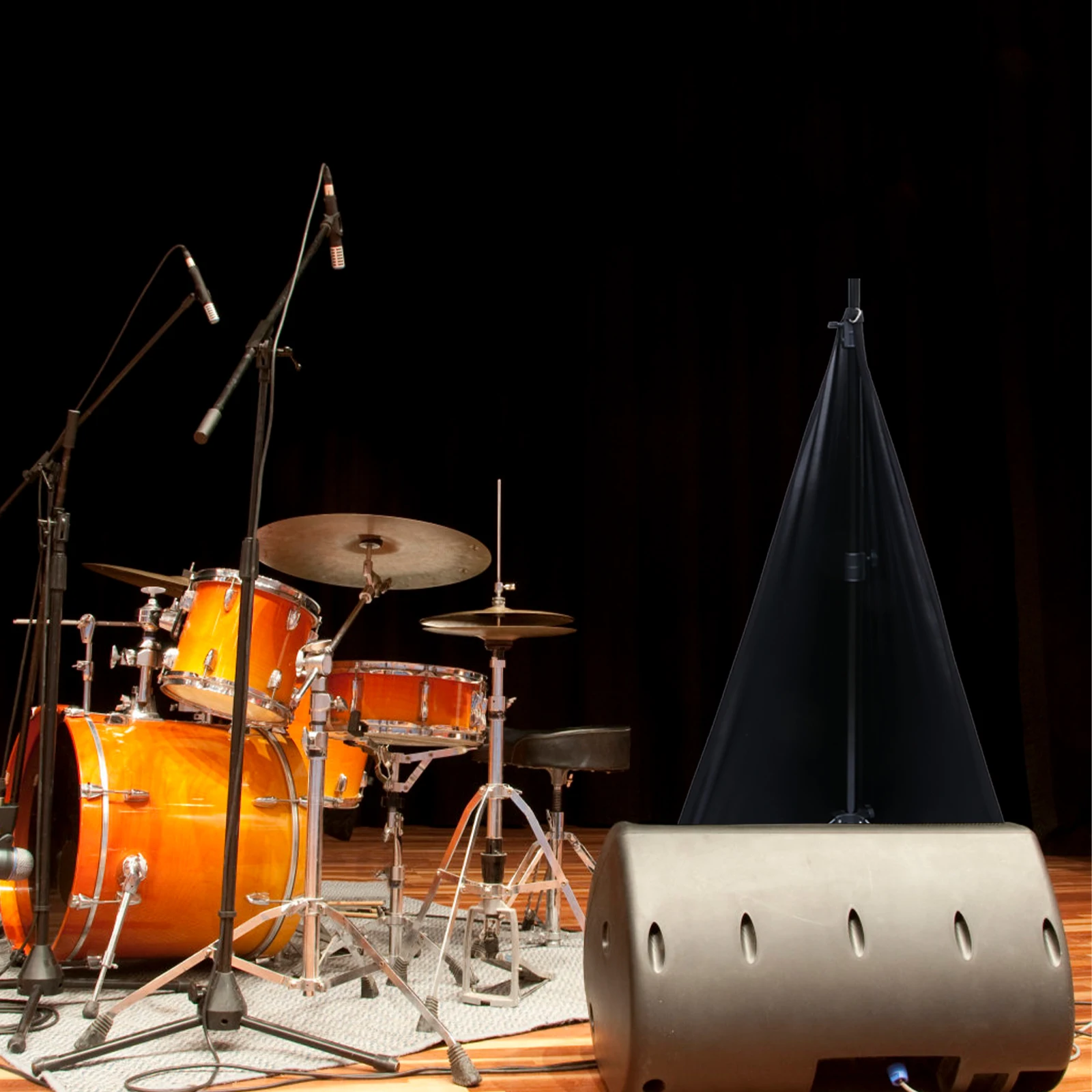 Speaker Polyester Stain Resistant Reusable Speaker Shading Polyester St Cover St Cover Stage Accessory Black
Speaker Polyester Stain Resistant Reusable Speaker Shading Polyester St Cover St Cover Stage Accessory Black