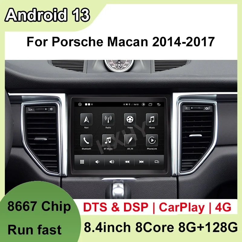 Автомобильный радиоприемник на Android 13, 8,4 дюйма, 8 ядер, 8 + 128 ГГц, с BT, GPS, автомобильный мультимедийный стереопроигрыватель DSP 360, навигация для Porsche Macan 2014-2017
Автомобильный радиоприемник на Android 13, 8,4 дюйма, 8 ядер, 8 + 128 ГГц, с BT, GPS, автомобильный мультимедийный стереопроигрыватель DSP 360, навигация для Porsche Macan 2014-2017