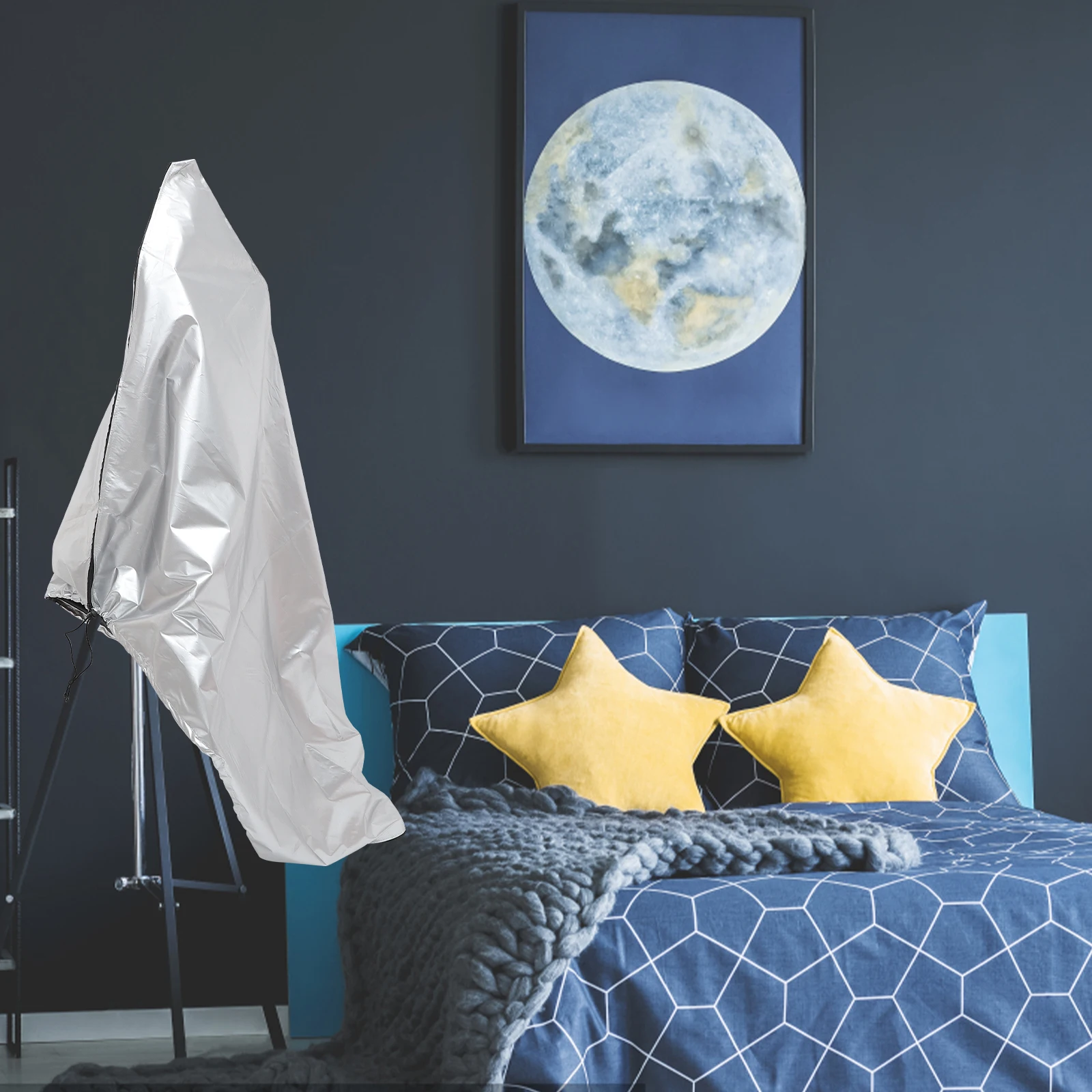 Telescope Cover 150x85cm Silver 210D Oxford Cloth Waterproof Dustproof Outdoor Protection Cases Bags Anti UV Rust Prevention
Telescope Cover 150x85cm Silver 210D Oxford Cloth Waterproof Dustproof Outdoor Protection Cases Bags Anti UV Rust Prevention