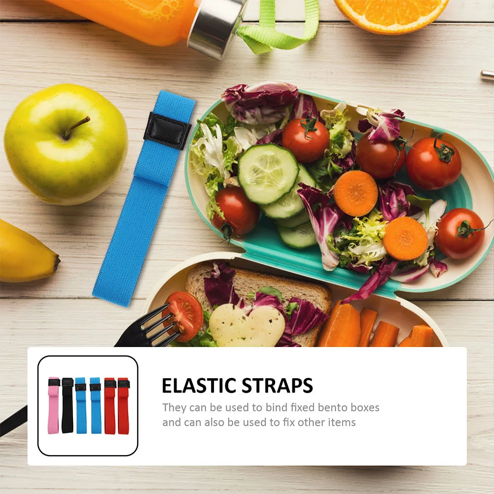 10Pcs Elastic Bento Box Straps Colorful Adjustable Fixing Belts for Lunch Containers 35-43cm Girth Reusable
10Pcs Elastic Bento Box Straps Colorful Adjustable Fixing Belts for Lunch Containers 35-43cm Girth Reusable
