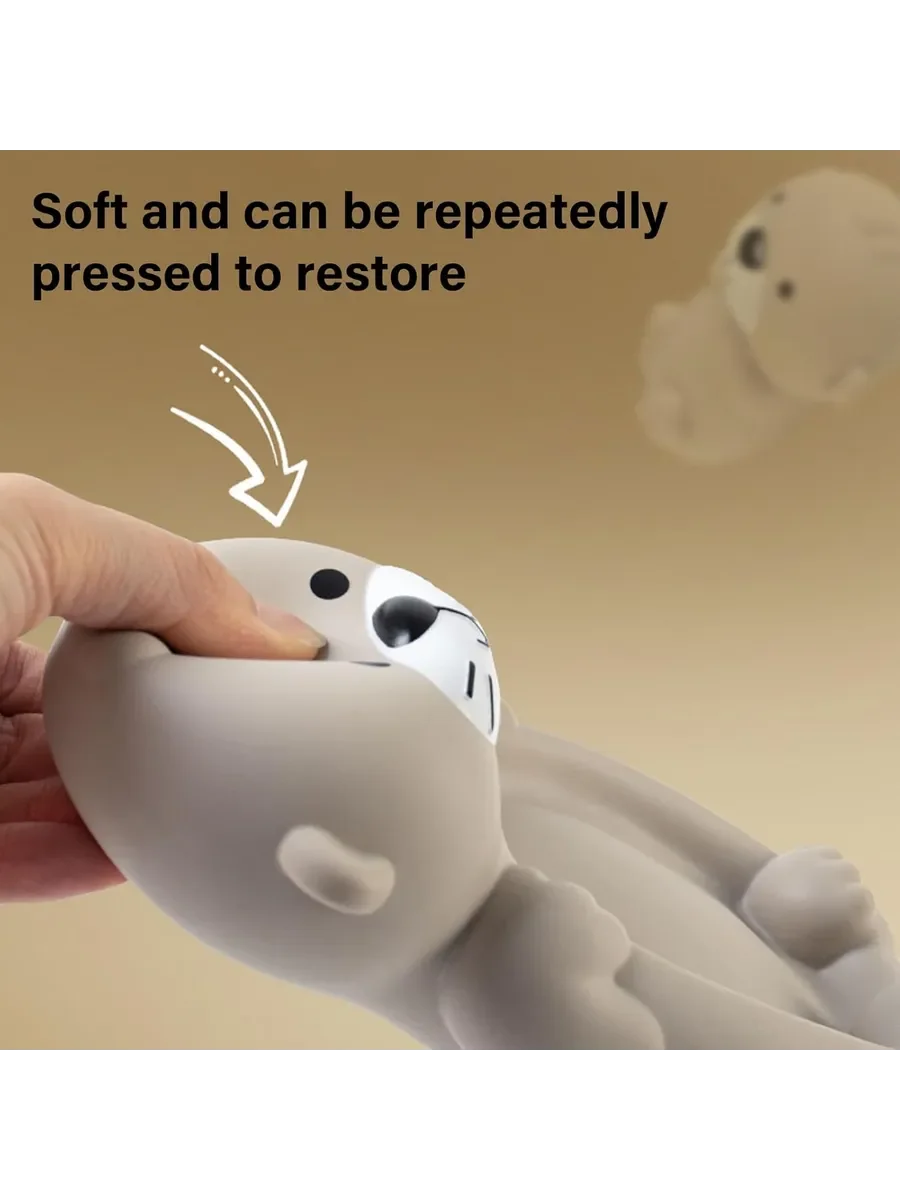 Sensory Squeeze Bath Toys - Cute Floating Sea Otter Family, Soft Relaxing Squishy Toys for Kids, Encourages Fine Motor Skills
Sensory Squeeze Bath Toys - Cute Floating Sea Otter Family, Soft Relaxing Squishy Toys for Kids, Encourages Fine Motor Skills