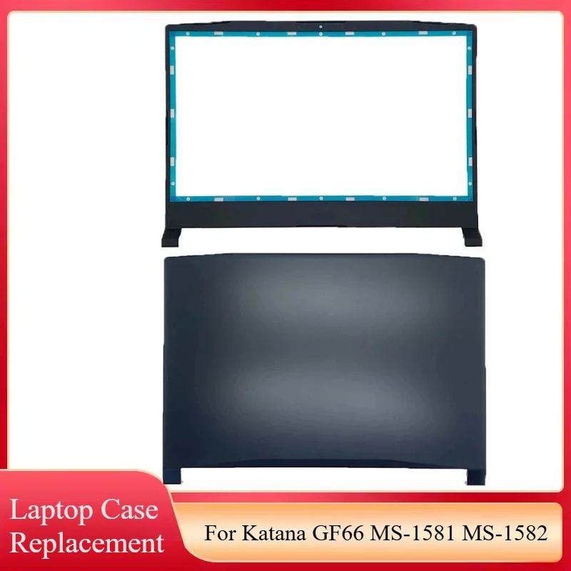 New Laptop LCD Back Cover/Front Bezel For Katana GF66 MS-1581 MS-1582 Screen Top Case LCD Front Frame Black Housing Cover Black
New Laptop LCD Back Cover/Front Bezel For Katana GF66 MS-1581 MS-1582 Screen Top Case LCD Front Frame Black Housing Cover Black