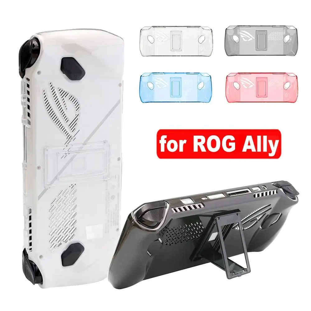 Shockproof Protective Case with Kickstand PC Back Cover Transparent Full Coverage Handheld Console Shell for Asus ROG Ally
Shockproof Protective Case with Kickstand PC Back Cover Transparent Full Coverage Handheld Console Shell for Asus ROG Ally