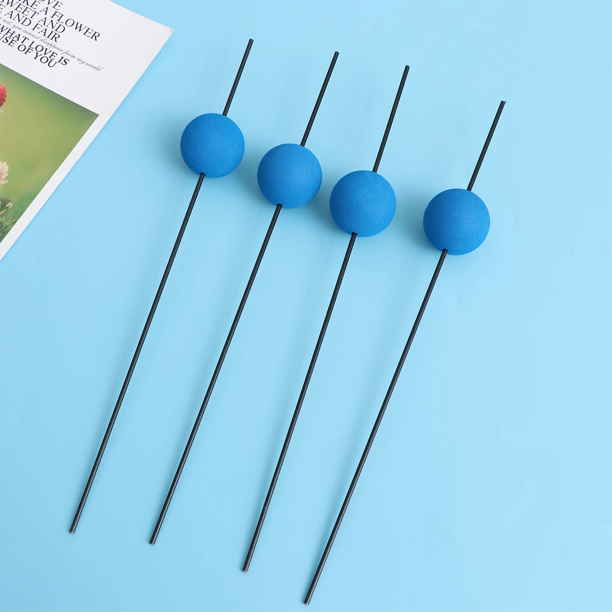 Helicopter Training Kit 1Pc Blue Sponge Balls Carbon Fiber Rods Accessories Balancing Easy Install Beginner
Helicopter Training Kit 1Pc Blue Sponge Balls Carbon Fiber Rods Accessories Balancing Easy Install Beginner