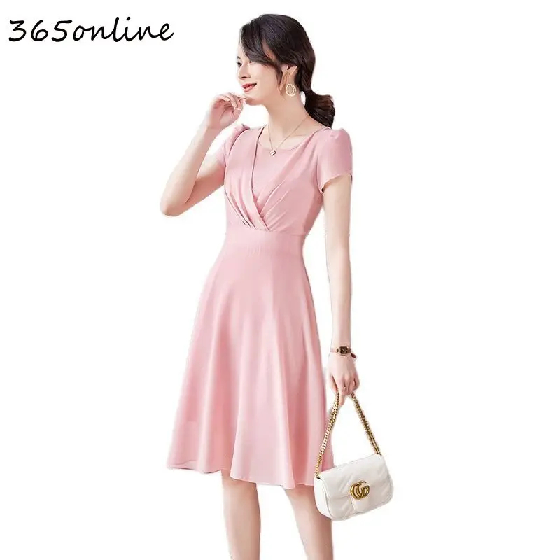 2022 Summer Elegant Fashion Dress for Women Career Beauty Salon OL Style Professional Business Work Wear Dresses Ladies Vestidos
2022 Summer Elegant Fashion Dress for Women Career Beauty Salon OL Style Professional Business Work Wear Dresses Ladies Vestidos