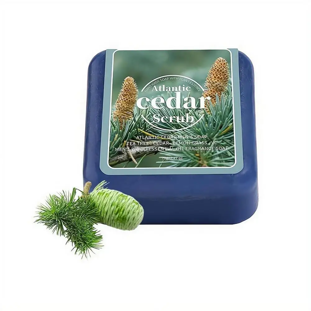 Mens Cedar Essential Oil Soap Handmade Bar for Face Body Deep Cleansing Travel Size Woody Scent Hotel Toiletry
Mens Cedar Essential Oil Soap Handmade Bar for Face Body Deep Cleansing Travel Size Woody Scent Hotel Toiletry