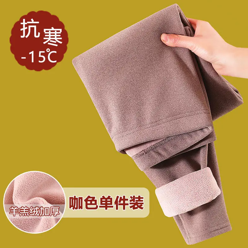 Women's Autumn Winter Style Plus Velvet Thick Autumn Pants Elastic Double-sided German Velvet Cold-proof Bottoming Warm Pants
Women's Autumn Winter Style Plus Velvet Thick Autumn Pants Elastic Double-sided German Velvet Cold-proof Bottoming Warm Pants