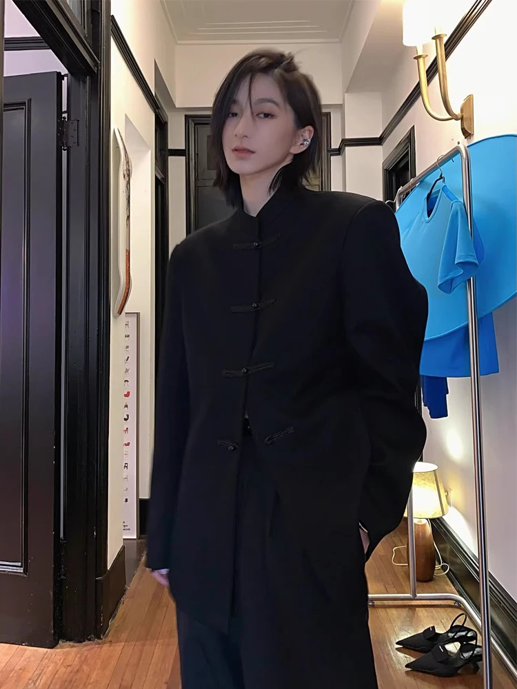 New Chinese Sle Men's Stand Collar Suit Tang Costume Jaet Trendy High-End Zhongan Tang Suit Hanfu Jaet for Teenagers
New Chinese Sle Men's Stand Collar Suit Tang Costume Jaet Trendy High-End Zhongan Tang Suit Hanfu Jaet for Teenagers