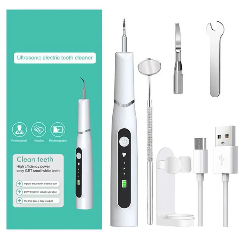 Ультразвуковой набор инструментов для удаления зубного камня, скребок для зубов, очиститель для удаления зубного камня, ластик для пятен на зубах, полировщик
Ультразвуковой набор инструментов для удаления зубного камня, скребок для зубов, очиститель для удаления зубного камня, ластик для пятен на зубах, полировщик