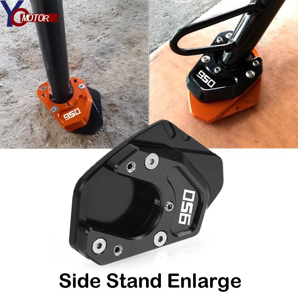 For 950 Adventure S 950Supermoto 950Adv 990 690EnduroR Motorcycle Accessories Side Stand Enlarge Aluminum Side Bracket Foot Pads
For 950 Adventure S 950Supermoto 950Adv 990 690EnduroR Motorcycle Accessories Side Stand Enlarge Aluminum Side Bracket Foot Pads