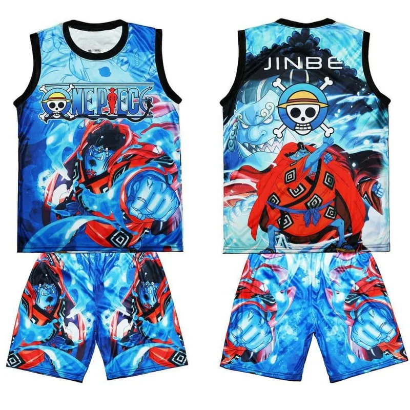 New Summer Hot Selling One Piece Luffy Solon Tank Top and Shorts Set Adult and Children's Fashion Sports Parent Child Clothing
New Summer Hot Selling One Piece Luffy Solon Tank Top and Shorts Set Adult and Children's Fashion Sports Parent Child Clothing