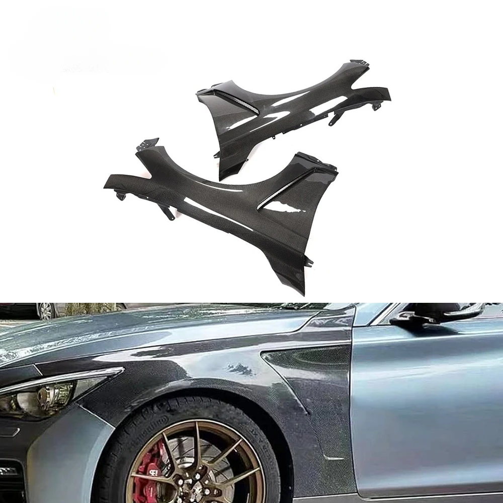 Carbon Fiber Q50 Sport Car Front Fender for Infiniti Premium Sedan 4-Door 2014-2020
Carbon Fiber Q50 Sport Car Front Fender for Infiniti Premium Sedan 4-Door 2014-2020