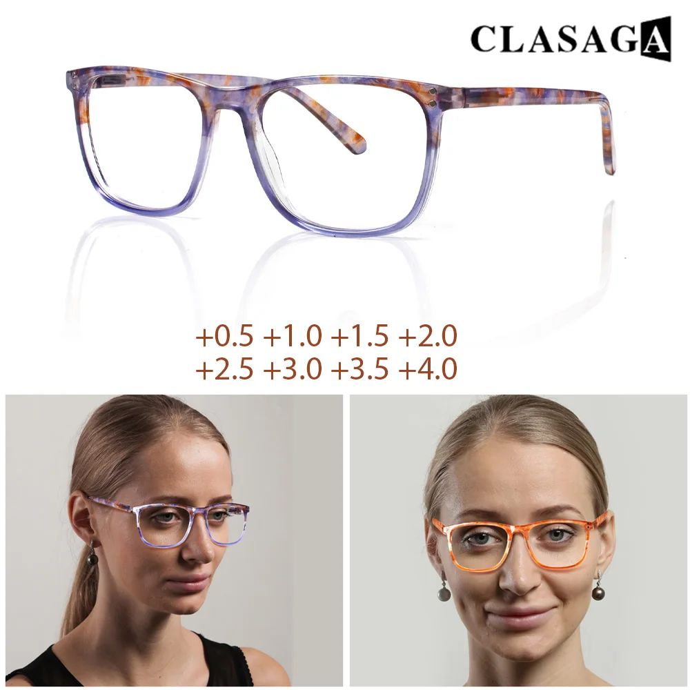 CLASAGA Anti Blue Light Reading Glasses Portable Prescription Glasses with Spring Hinges for Men Women Computer Glasses
CLASAGA Anti Blue Light Reading Glasses Portable Prescription Glasses with Spring Hinges for Men Women Computer Glasses