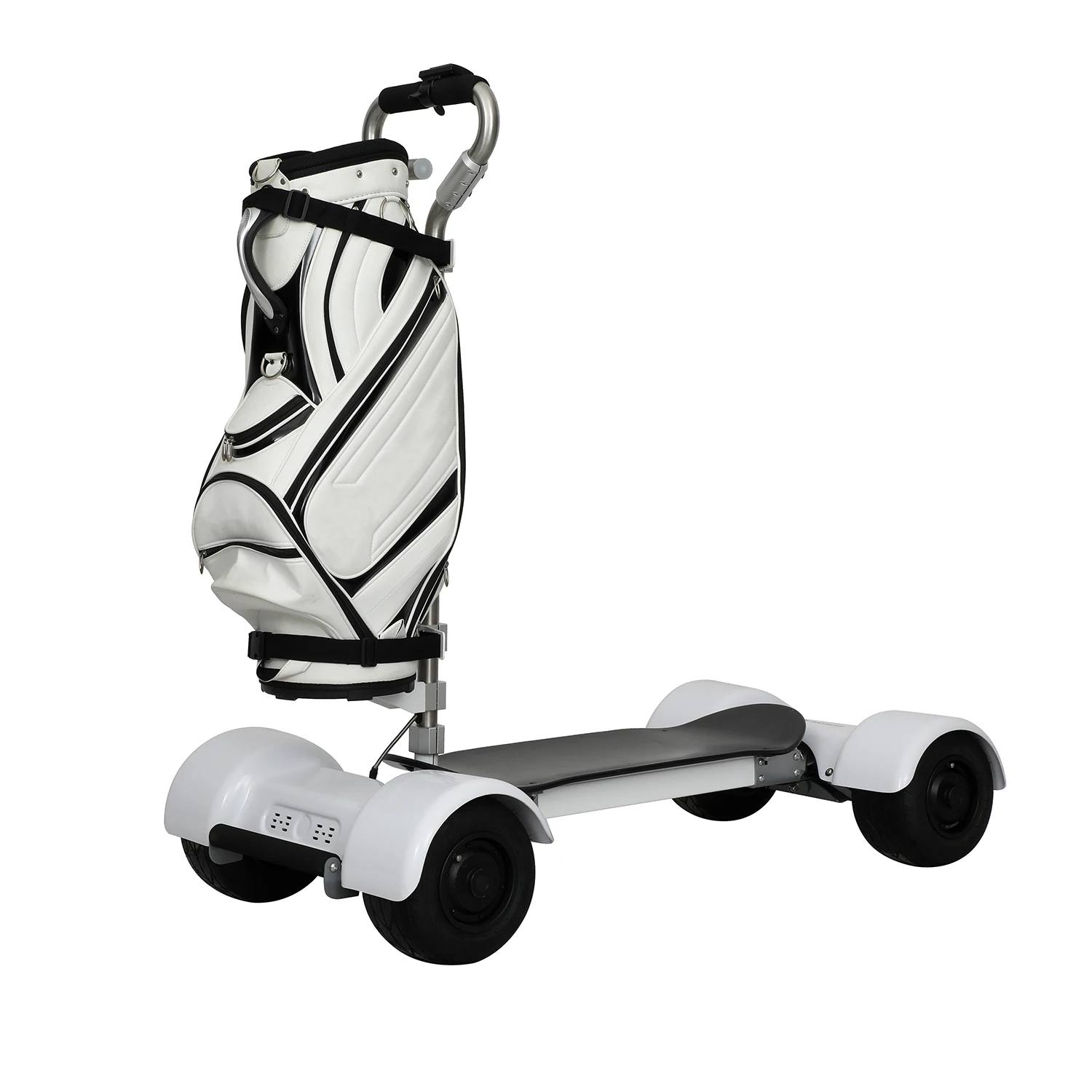 Golf Electric Cart for One Person New Arrival Golf Bag Carrier Golf Cart of 30km Distance
Golf Electric Cart for One Person New Arrival Golf Bag Carrier Golf Cart of 30km Distance