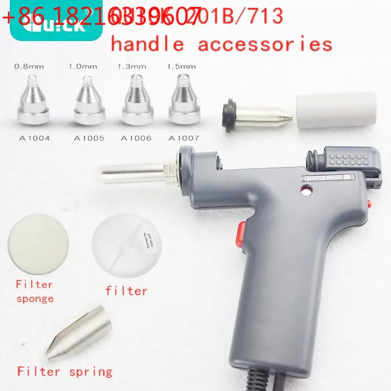 YAO QUICK201B Electric Suction Gun, 201B Heater Assembly, Filter Sponge, Filter, Nozzle
YAO QUICK201B Electric Suction Gun, 201B Heater Assembly, Filter Sponge, Filter, Nozzle