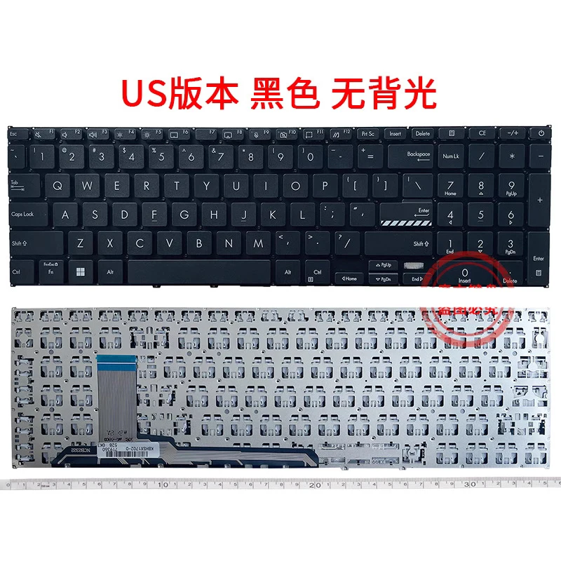 Новая черная клавиатура для ASUS Vivobook 17 X1702 X1702Z X1702ZA X1703 X1703ZA
Новая черная клавиатура для ASUS Vivobook 17 X1702 X1702Z X1702ZA X1703 X1703ZA