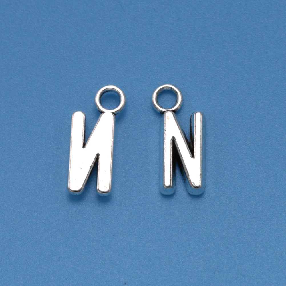 50 Pcs Necklace Pendant Jewelry Making Alphabet One Piece Silver English Letter Alloy Charm Loose Beads
50 Pcs Necklace Pendant Jewelry Making Alphabet One Piece Silver English Letter Alloy Charm Loose Beads