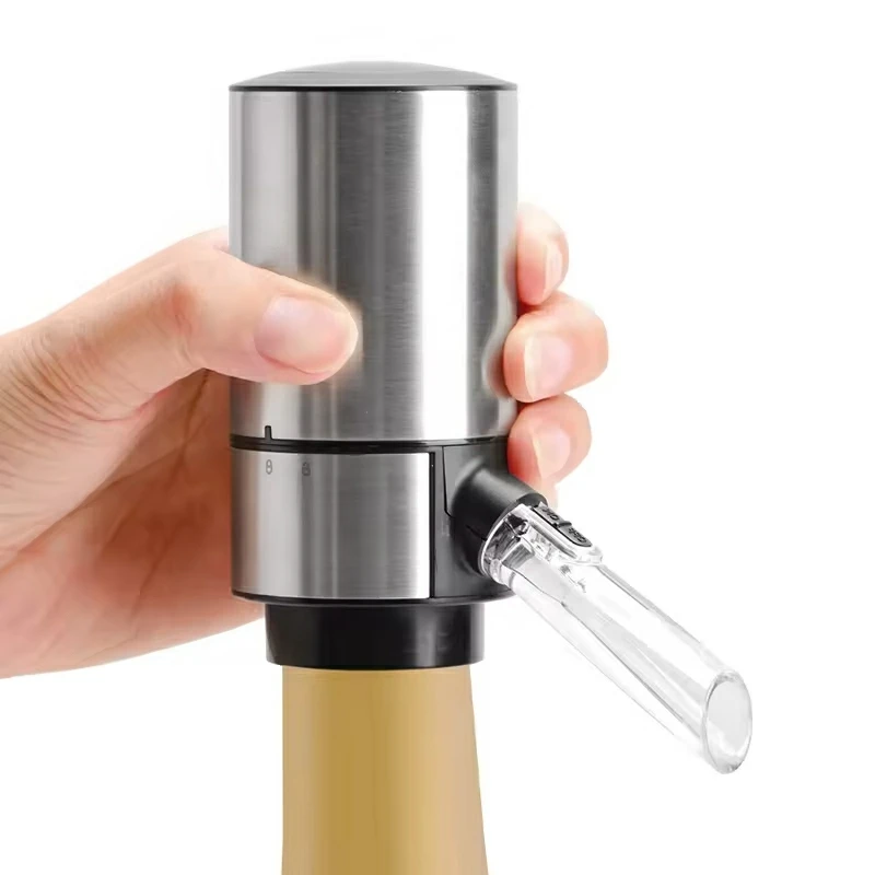 rechargeable intelligent instant decanter, automatic electric pour device, with aerator, optional wine storage base
rechargeable intelligent instant decanter, automatic electric pour device, with aerator, optional wine storage base