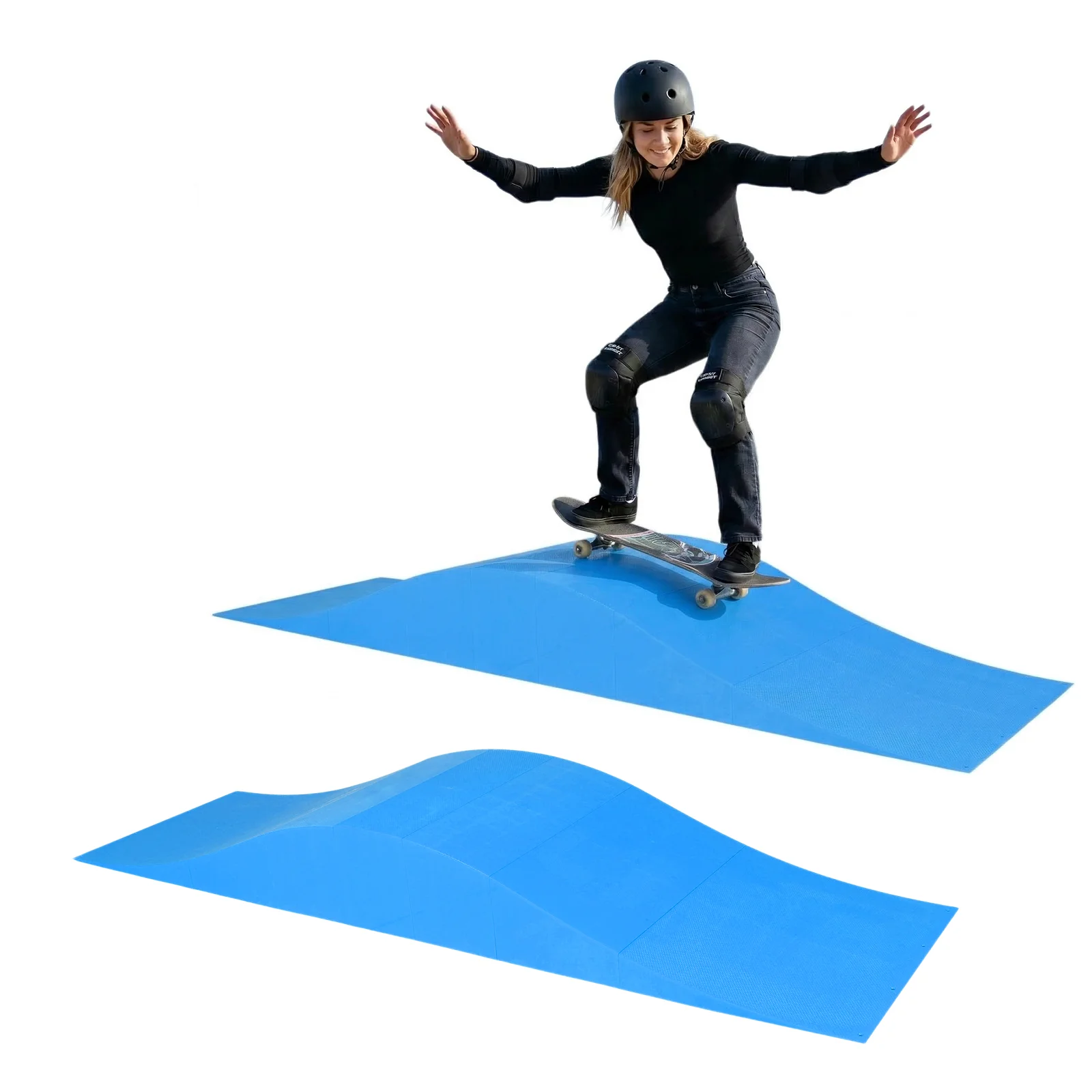 Outdoor Track Kicker Ramp 70 Inches Long with Load Capacity of 330lbs RC Car & Dirt Bike Jump Ramp for Scooter BMX Bikes RC Cars
Outdoor Track Kicker Ramp 70 Inches Long with Load Capacity of 330lbs RC Car & Dirt Bike Jump Ramp for Scooter BMX Bikes RC Cars