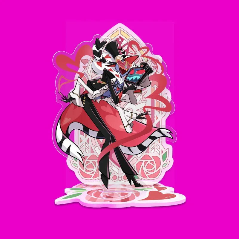 stand for Hazbin Hotel Velvette Valentino Vox Acrylic Standee Cartoon Figure Desktop Decoration Collectible Model Toy Gift
stand for Hazbin Hotel Velvette Valentino Vox Acrylic Standee Cartoon Figure Desktop Decoration Collectible Model Toy Gift