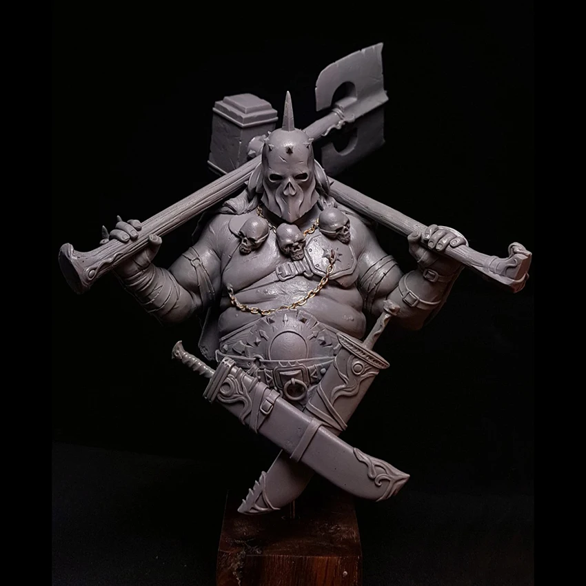 Resin soldier 1/10 ancient fantasy man bust Model Unassambled Unpainted Figure Building Kit
Resin soldier 1/10 ancient fantasy man bust Model Unassambled Unpainted Figure Building Kit