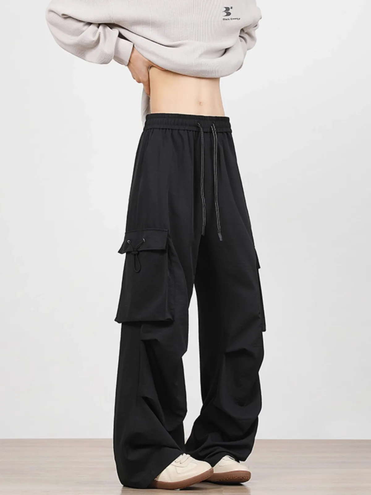 American Retro Knife Wide Leg Workwear Pants Men's Spring Autumn Loose Straight Cut Trousers Anti-Wrinkle Function
American Retro Knife Wide Leg Workwear Pants Men's Spring Autumn Loose Straight Cut Trousers Anti-Wrinkle Function