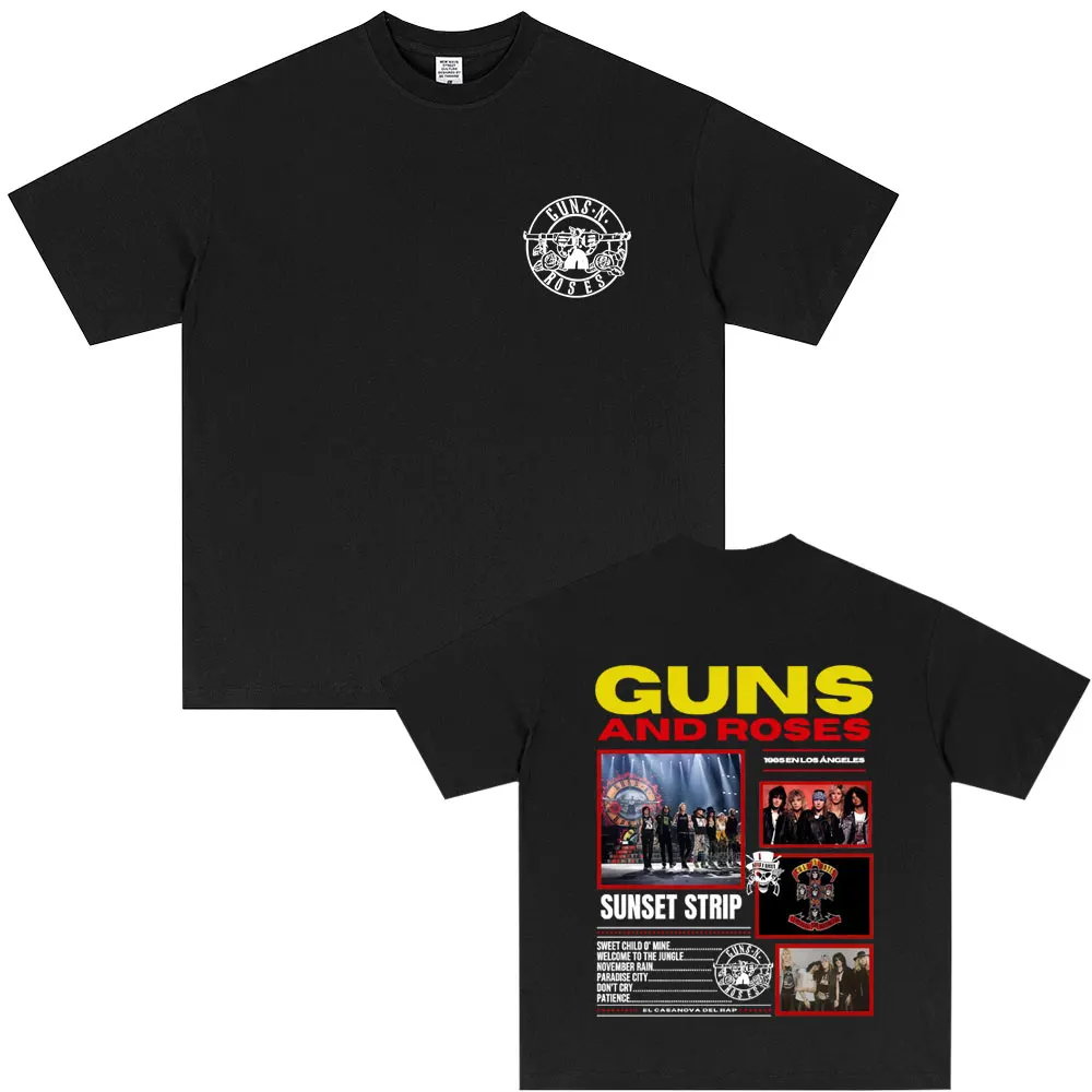 Rock Band Guns N Roses Music Album 2025 T Shirts Summer Men Women Fashion Casual T-shirt Unisex Pop Music Oversized Short Sleeve
Rock Band Guns N Roses Music Album 2025 T Shirts Summer Men Women Fashion Casual T-shirt Unisex Pop Music Oversized Short Sleeve