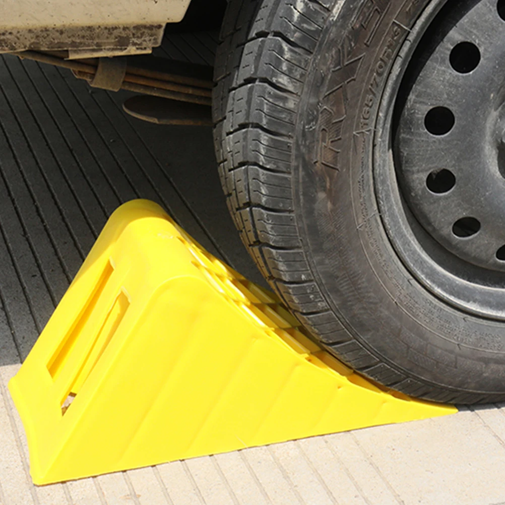 Plastic Slip Absorber Wheel Chock Shape Heavy Duty Vehicle Floor Stopper Wedge Tire Portable
Plastic Slip Absorber Wheel Chock Shape Heavy Duty Vehicle Floor Stopper Wedge Tire Portable