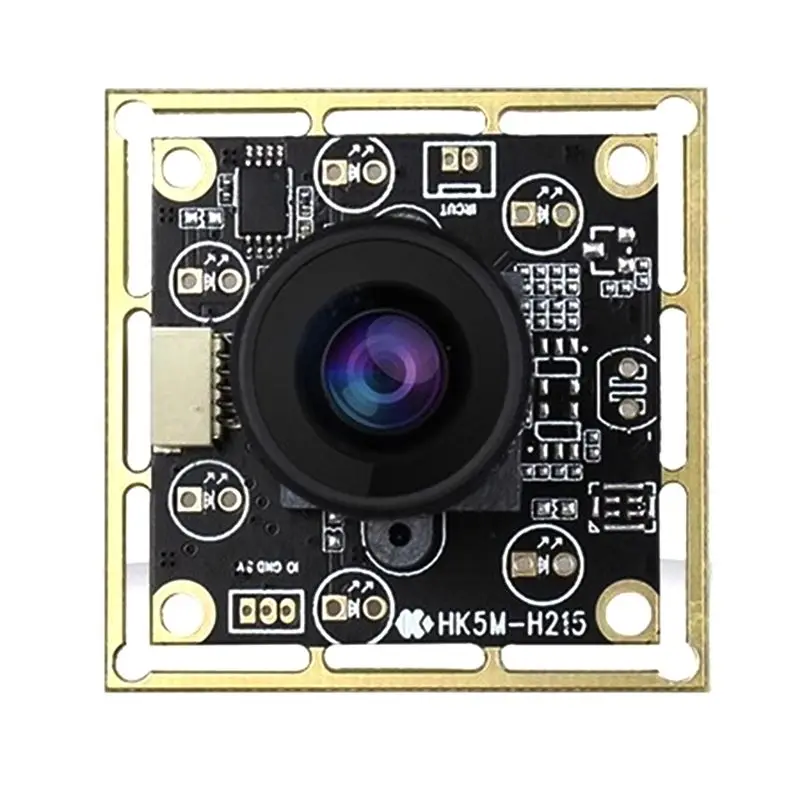 A72Z Camera Module 38X38mm Distortion-Free 90° 5Megapixel USB Interface For Advertising Machine Face Recognition Machine