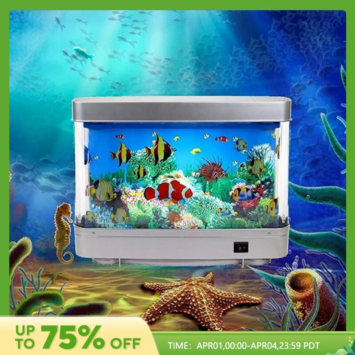 Artificial Tropical Fish Tank Lamps Aquarium Decor Virtual Ocean in Motion Night Light Children Halloween Christmas Gift Toy
Artificial Tropical Fish Tank Lamps Aquarium Decor Virtual Ocean in Motion Night Light Children Halloween Christmas Gift Toy