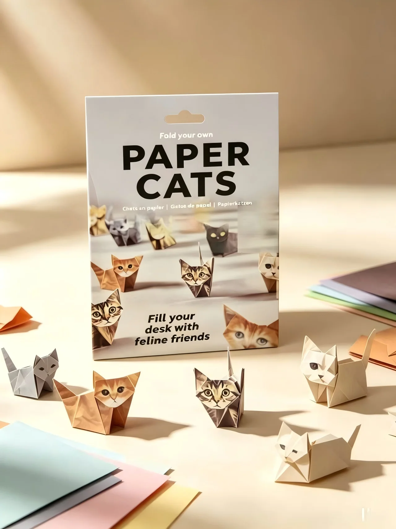 DIY Origami Paper Animals Kit, 50Pcs Fold Your Own Cats Dogs Dinosaurs Set, Cute 3D Desk Decor Craft Toy, Easy for Kids Adults Beginners, Perfect Gift for Christmas, Birthday, Holiday & Party
DIY Origami Paper Animals Kit, 50Pcs Fold Your Own Cats Dogs Dinosaurs Set, Cute 3D Desk Decor Craft Toy, Easy for Kids Adults Beginners, Perfect Gift for Christmas, Birthday, Holiday & Party