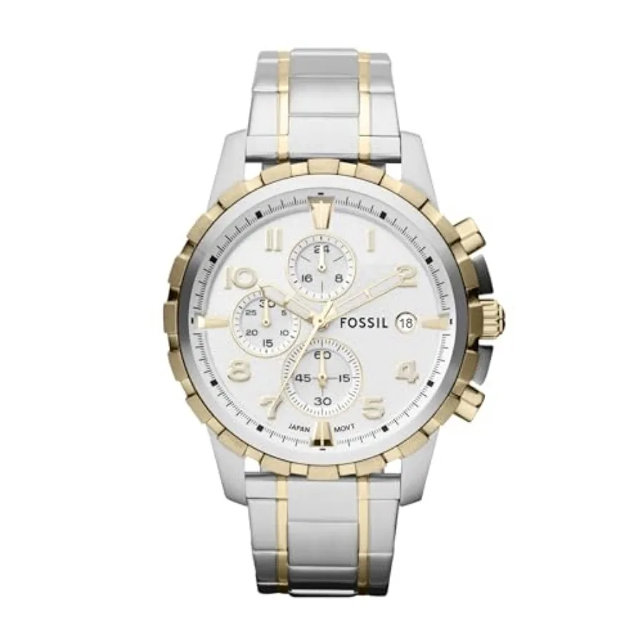 Fossil Men's Watch, Dean Quartz Stainless Steel Chrograph Watch for Men
Fossil Men's Watch, Dean Quartz Stainless Steel Chrograph Watch for Men