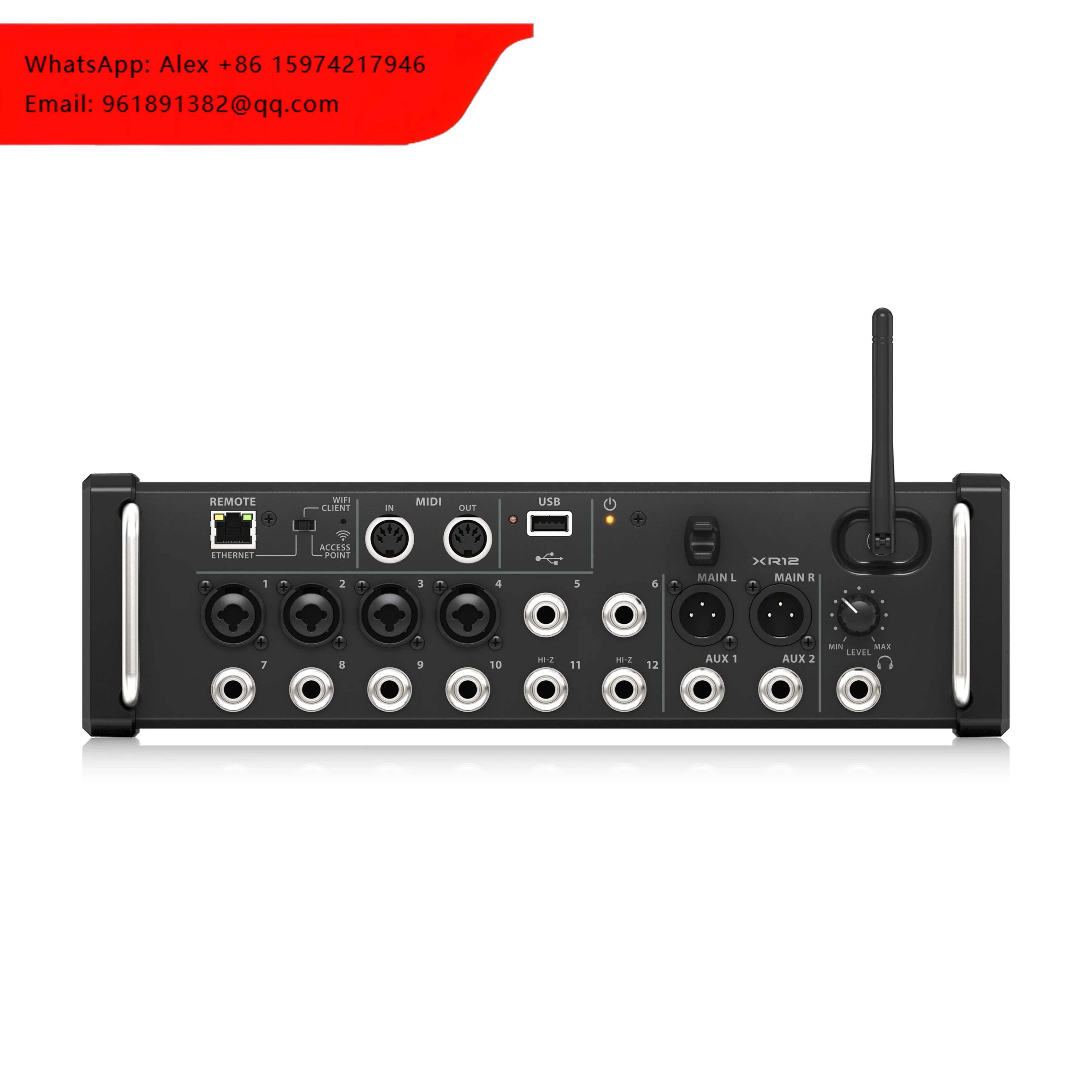 Professional MR12 12 Channel Digital Mixing Console High Performance Studio Recording Mixer For Live Stage And DJ Events
Professional MR12 12 Channel Digital Mixing Console High Performance Studio Recording Mixer For Live Stage And DJ Events