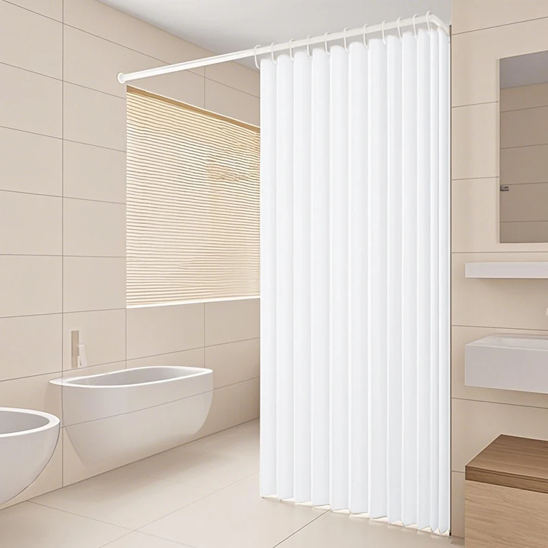 Waterproof Polyester Shower Curtain Foldable Anti-Mildew Bath Curtain Washable Bathroom Curtain for Home Hotel Toilet Decor
Waterproof Polyester Shower Curtain Foldable Anti-Mildew Bath Curtain Washable Bathroom Curtain for Home Hotel Toilet Decor