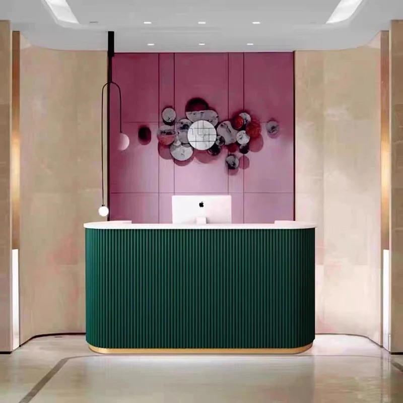 Simple Modern Office Reception Desk Counter Beauty Hair Reception Desks Luxury Cashier Escritorio De Recepcion Office Furniture
Simple Modern Office Reception Desk Counter Beauty Hair Reception Desks Luxury Cashier Escritorio De Recepcion Office Furniture