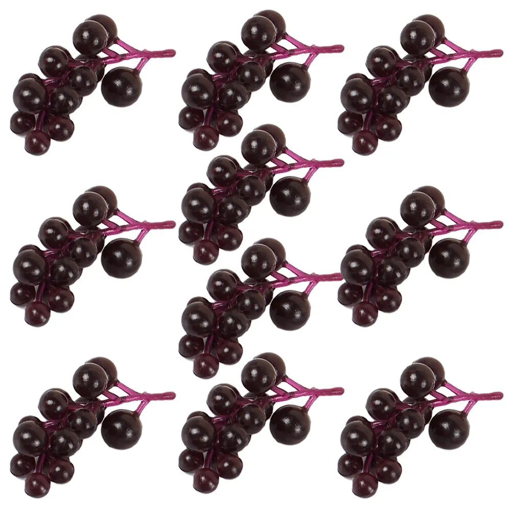 10Pcs Simulated Mini Grape Cluster Lightweight PVC Miniature Kitchen Scene Decor DIY Mini House Accessories Pretend Play Fruit
10Pcs Simulated Mini Grape Cluster Lightweight PVC Miniature Kitchen Scene Decor DIY Mini House Accessories Pretend Play Fruit