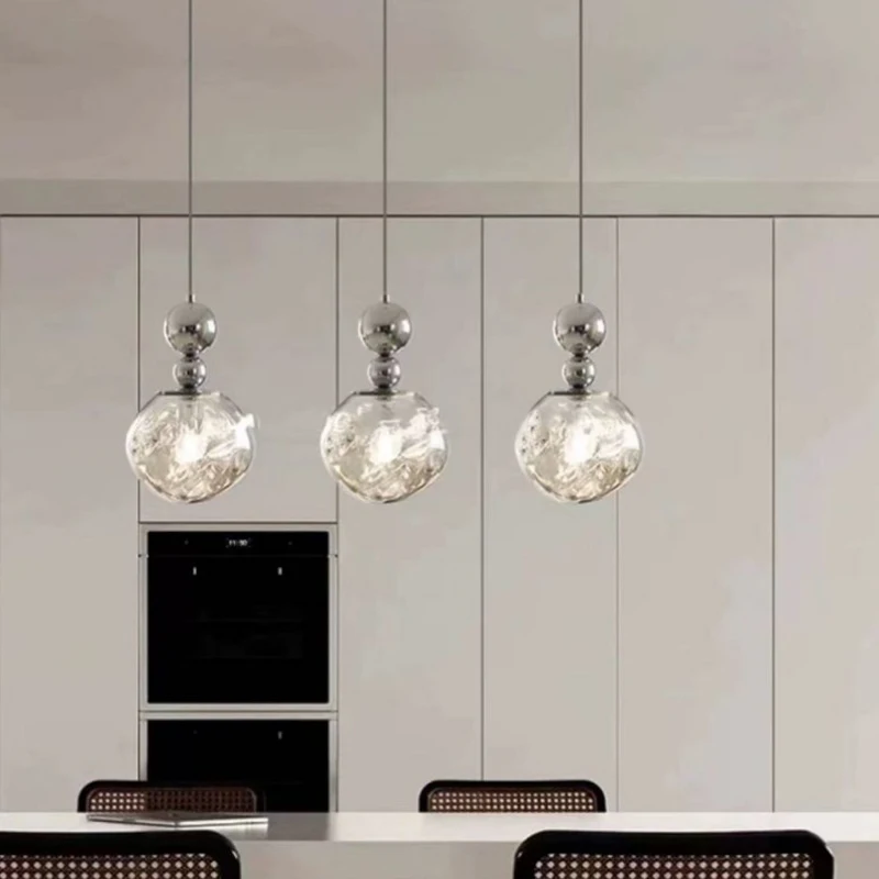 Nordic Lava Pendant lamp Bauhaus Style Glass Chandelier for Bedroom Bedside Dining Room Bar Living room Designer Pendant lights
Nordic Lava Pendant lamp Bauhaus Style Glass Chandelier for Bedroom Bedside Dining Room Bar Living room Designer Pendant lights