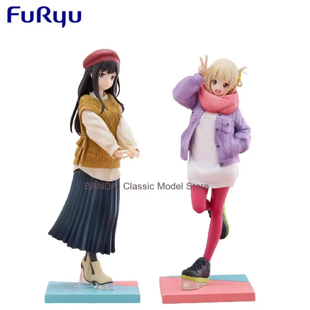 FURYU Genuine TENITOL Lycoris Recoil Anime Figure Nishikigi Chisato Inoue Takina Action Toys Boys Girls Gift Collectible Model
FURYU Genuine TENITOL Lycoris Recoil Anime Figure Nishikigi Chisato Inoue Takina Action Toys Boys Girls Gift Collectible Model