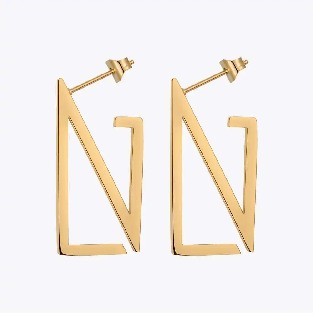 ENFASHION Architecture Earrings For Women Stainless Steel Fashion Jewelry Gold Color Stud Earings Pendientes Christmas E221407
ENFASHION Architecture Earrings For Women Stainless Steel Fashion Jewelry Gold Color Stud Earings Pendientes Christmas E221407