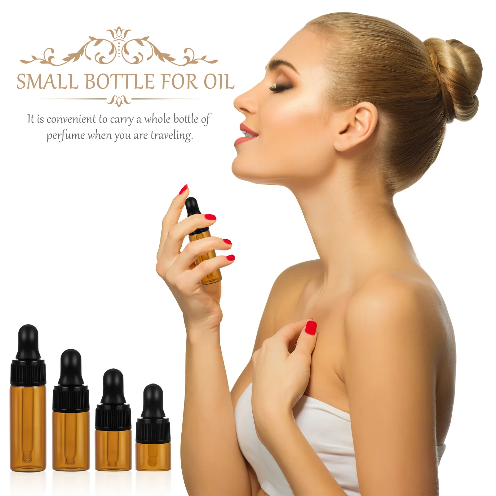 12 PC Travel Perfume Vial Bottles Mini Glass Dispensers for Oil Essential Oils Chemistry Smooth Portable
12 PC Travel Perfume Vial Bottles Mini Glass Dispensers for Oil Essential Oils Chemistry Smooth Portable