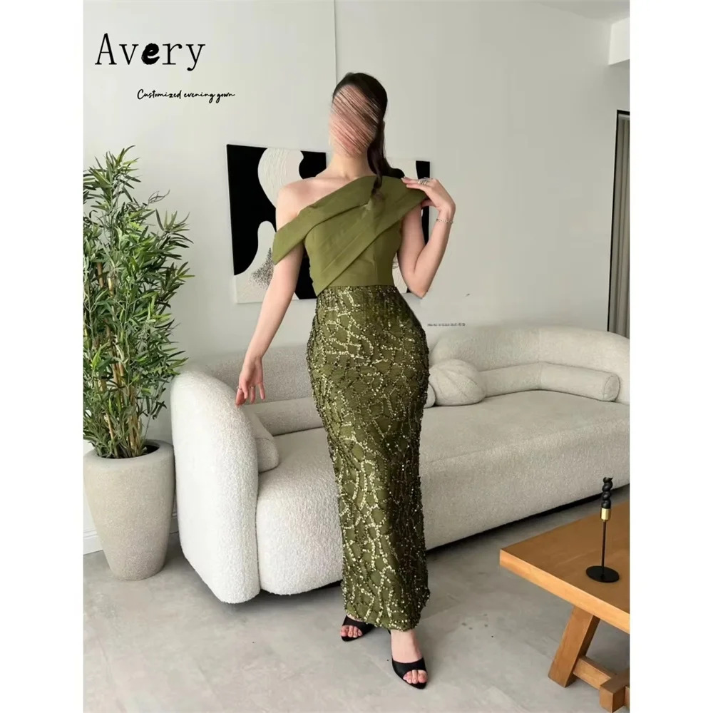 Avery Custom Green Fishtail Off-shoulder Shiny Elegant Evening Dresses for Woman Luxury Women's Elegant Party Dress 2025 Prom
Avery Custom Green Fishtail Off-shoulder Shiny Elegant Evening Dresses for Woman Luxury Women's Elegant Party Dress 2025 Prom