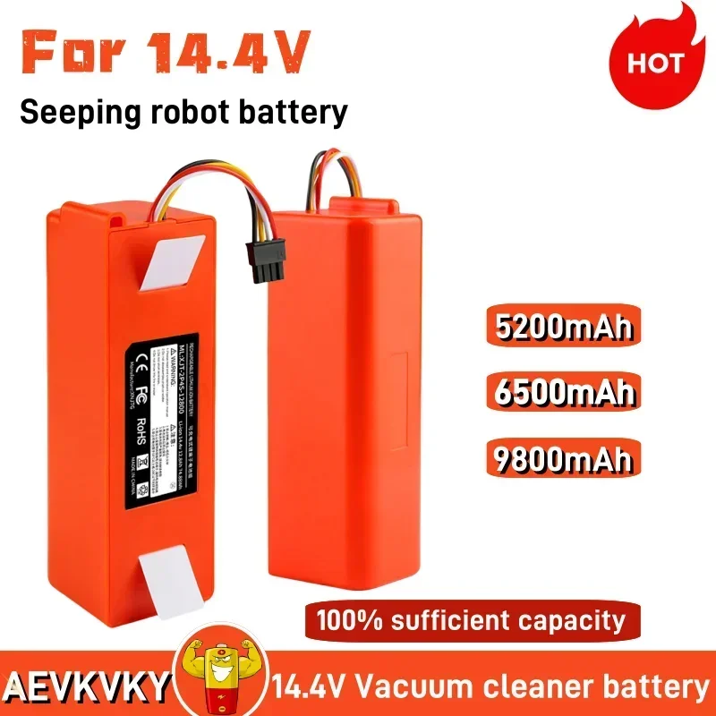 Запасная батарея для робота-пылесоса Xiaomi Roborock S55 S60 S65 S50 S51 S5 MAX S6, 14,4 В, 12800 мАч, запчасти
Запасная батарея для робота-пылесоса Xiaomi Roborock S55 S60 S65 S50 S51 S5 MAX S6, 14,4 В, 12800 мАч, запчасти