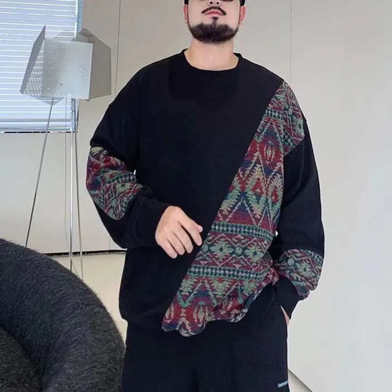 Spring Autumn New Fashion Printed Men's Clothing Casual Loose Korean Style Pullovers Y2K O Neck Long Sleeve Sweatshirt Chic Tops
Spring Autumn New Fashion Printed Men's Clothing Casual Loose Korean Style Pullovers Y2K O Neck Long Sleeve Sweatshirt Chic Tops