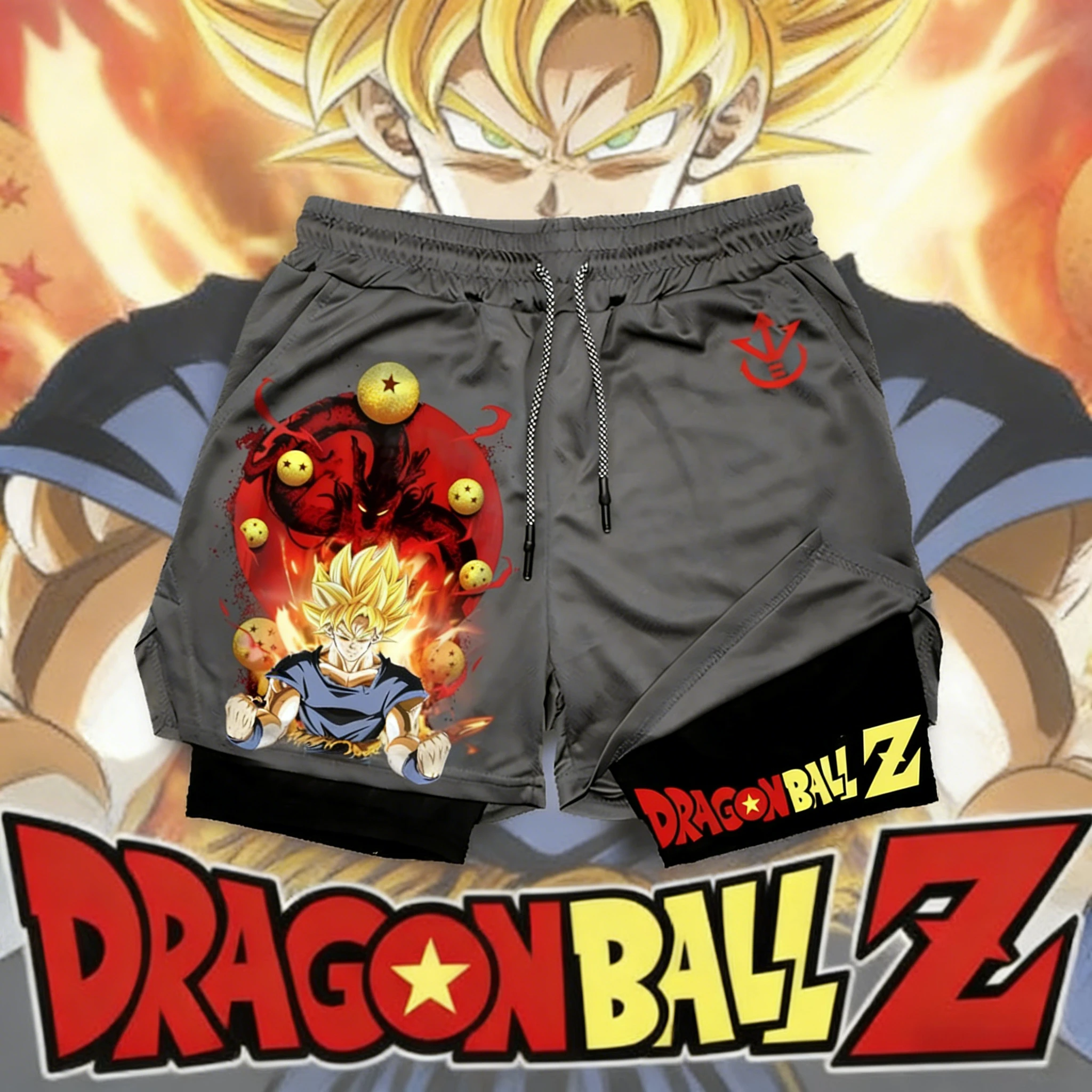2026 Summer Hot Sale Dragon Ball Retro 2-in-1 Fitness Shorts 100% Cotton Oversized Workout Streetwear Unisex Adult Kids
2026 Summer Hot Sale Dragon Ball Retro 2-in-1 Fitness Shorts 100% Cotton Oversized Workout Streetwear Unisex Adult Kids