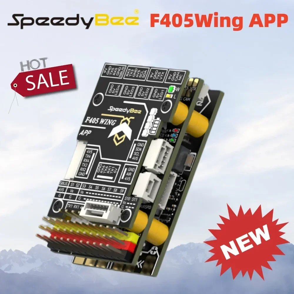 2025 Hot sales SpeedyBee F405 WING APP ArduPilot INAV 2-6S Flight Controller for RC Multirotor Airplane Fixed-Wing
2025 Hot sales SpeedyBee F405 WING APP ArduPilot INAV 2-6S Flight Controller for RC Multirotor Airplane Fixed-Wing
