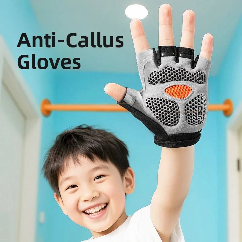Children's Single Bar Glove Anti-Slip Wear-Resistant Sports Protection Palm for Pull-Ups Hanging Rings No Slip Grip Gloves
Children's Single Bar Glove Anti-Slip Wear-Resistant Sports Protection Palm for Pull-Ups Hanging Rings No Slip Grip Gloves