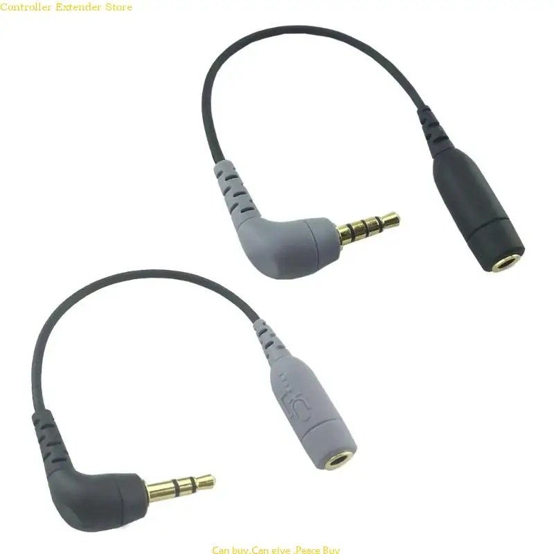 3.5mm to TRRS Microphone Cable Adaptor 3.5mm Female TRRS Microphone Adapter for SC3/SC4 Mic Camera Recording
3.5mm to TRRS Microphone Cable Adaptor 3.5mm Female TRRS Microphone Adapter for SC3/SC4 Mic Camera Recording